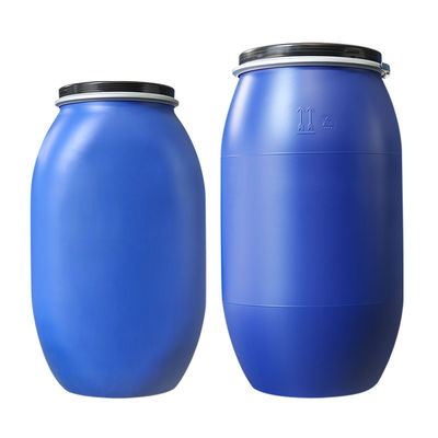 HDPE de Plastic Blauwe Chemische Ring van het Trommel Roestvrije Open Sluiten