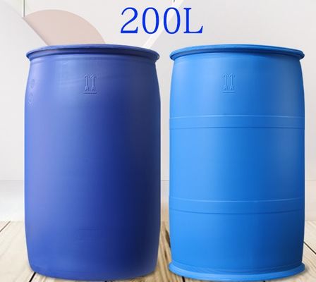 HDPE OEM van de 200 Liter Chemische Trommel/ODM Dubbel Ring Drum Blue
