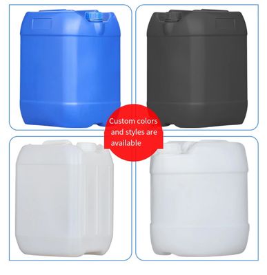 30L vloeibare Chemische Containers Ingesloten HDPE 5 Gallon Plastic Container