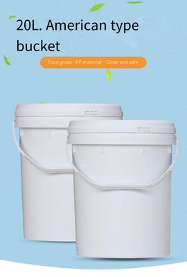 ODM 20 HDPE 20L van de Liter de Plastic Trommel Emmer van de Voedselrang voor Verf