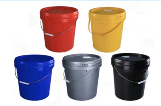Dik 1.4mm Lege Plastic Verfemmer Roestvrije Veelkleurige 20L
