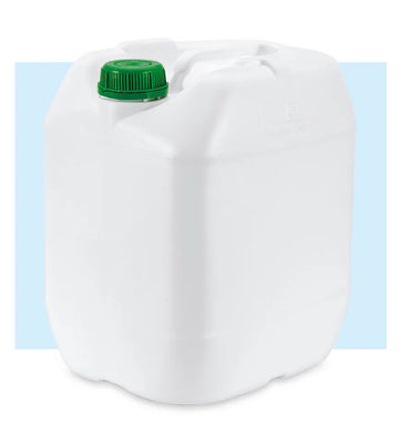 Chemische product van de het Olievattrommel van drank het Plastic Jerry Can Translucent 25L