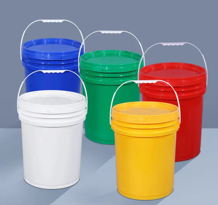 De Druk van de hitteoverdracht om de Duidelijke Plastic Emmers van pp met Deksels20l OEM