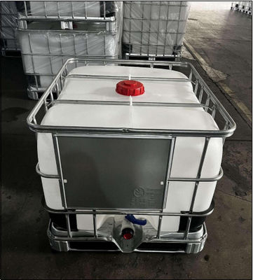 500L horizontaal samengesteld medium bulkcontainer volstaal pallet frame