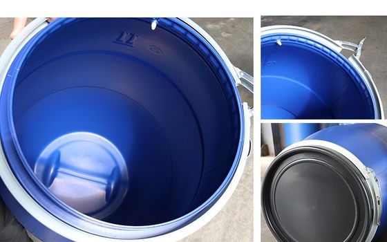 HDPE Plastic Trommelvat 30L - 160L-Cilindervorm met Ijzerhoepel
