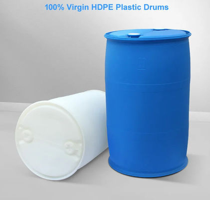 200L plastic Chemische Vat Blauwe Opnieuw te gebruiken Multifunctionele Gesloten Bovenkant