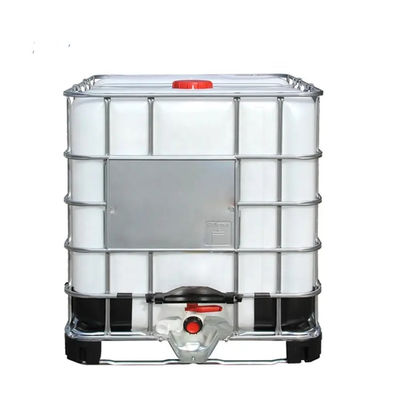 De stapelbare Chemische Container 1000L IBC Plastic Tote White van IBC