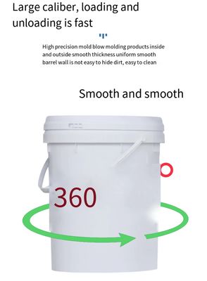 De verf 1L/de Plastic Emmers van 2L/van 5L/van 10L pasten Plastic Emmers aan