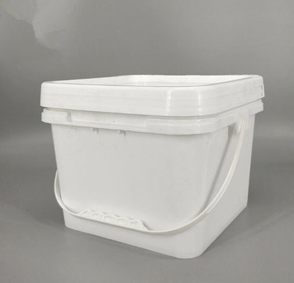 20L Emmer van de rechthoek paste de Plastic Verf Witte 20 Liter aan