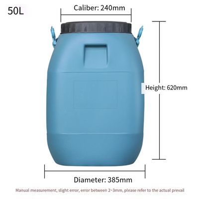 HDPE 50 Liter Plastic Trommel Opnieuw te gebruiken voor Chemische Industrie ISO9001