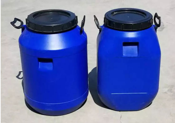 60L de Trommel Blauwe Plastic Vaten van de voedselopslag met Draaddeksel en Handvat