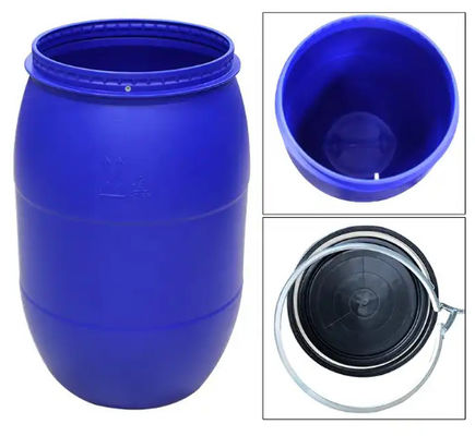 Blauw Plastic HDPE van het de Trommel Open Vat van de Voedselopslag Vaatje 394*880mm