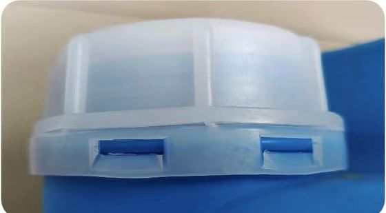 20 liter vierkante gesloten plastic trommel HDPE Blauw Plastic Chemical Drum