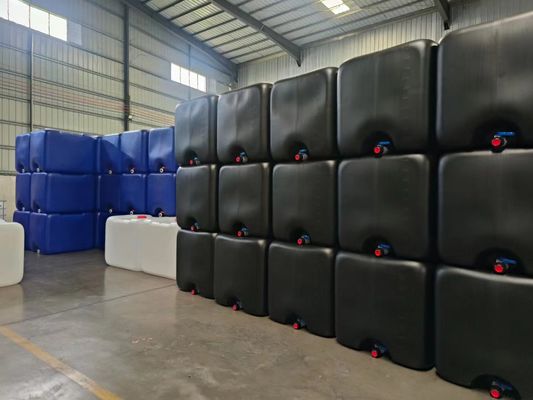 1000 liter IBC gegalvaniseerd stalen buitenste kooi en zwarte binnenste container voor de chemische industrie