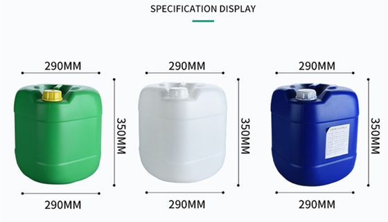 Verpakkingsdrommel met pesticidenverf 20 l plastic stapeldrommel 20 kg reinigingsmiddeldrommel verdikte afdichting chemische coatingdrommel
