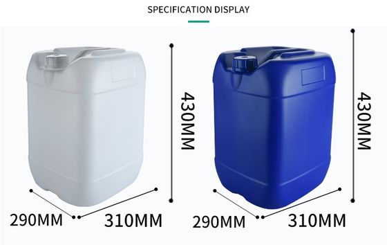 30L nieuw HDPE-plastic vierkantvat dat bestand is tegen corrosie, zuur en hoge temperaturen