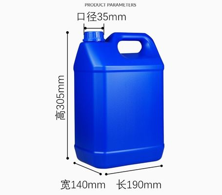 6 liter plastic vaten chemische vaten zuur en alkalisch bestand sterk afdichting